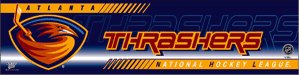 NHL Hockey Atlanta Thrashers Bumper Sticker