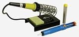 4 Piece Soldering Tool Kit 230V Iron/Desoldering Pump/Stand/Solder