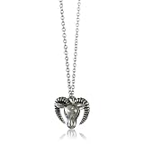 blue diamond heart necklace Belle Noel Mini Rams Si