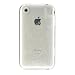 Premium Hard Crystal Clear Plastic Snap-on Skin Case for Apple iPhone 3G, 3GS 3G-S - Clear Floral Flower Butterfly Print