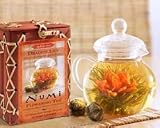 NUMI FLOWERING TEA DRAGON LILY - OSMANTHUS LILY WHITE TEA (12 BLOSSOMS BAMBOO BIN)