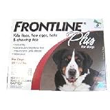 31tRHP5PtJL. SL160  Frontline Plus for Dogs 89 132 lbs   3 Applicators