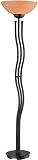 Torchiere Floor Lamp - Ambrato Rusted Bronze Finish