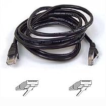 Belkin Cat-5e Snagless Patch Cable (Black, 3 Feet)