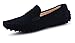 HAPPYSHOP(TM) Men's Suede Leather Moccasin Loafers Driving Shoe Comfort Slip-on Loafer Flats FREESHIPPING