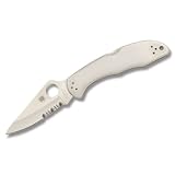 Spyderco Delica 4 Stainless Steel with Combo Edge