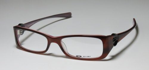 new season & authentic - designer/brand: OAKLEY style/model: SPONTANEOUS 4.0 size: 51-16-130 color: HAVANA type: FULL-RIM 100% RXABLE PRESCRIPTION CARE READY FRAMES/EYE GLASSES/EYEGLASSES/SPECTACLES WITH SIGNATURE LOGO ON TEMPLES - womens/ladies