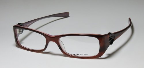 new season & authentic - designer/brand: OAKLEY style/model: SPONTANEOUS 4.0 size: 51-16-130 color: HAVANA type: FULL-RIM 100% RXABLE PRESCRIPTION CARE READY FRAMES/EYE GLASSES/EYEGLASSES/SPECTACLES WITH SIGNATURE LOGO ON TEMPLES - womens/ladies