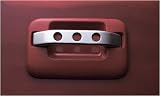 All Sales MFG Billet Aluminum Custom Replacement Door HandlesTri-HoleDodgeDurango2004 to 2007Polished, One Pair, Handles Only (Fits Only OEM Factory Bucket)