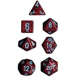 Chessex Dice: Polyhedral 7-Die Speckled Dice Set - Veronica