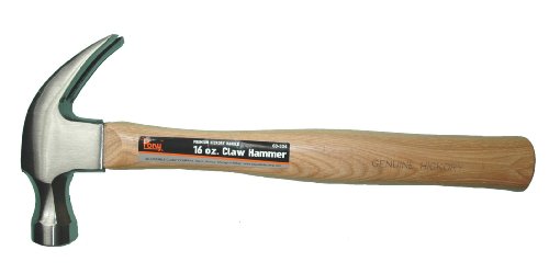 Pony 60-534 16 Ounce Professional Claw Hammer With Hickory Handle