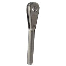 Loos Cableware MS20667-8 Stainless Steel Fork End for 1/4" Diameter Wire Rope