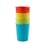 Ciroa Miniamo Brights Set of 4 Assorted Coloured Melamine Tumblers in a Acetate Pack