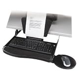 Kensington In-line Copyholder Underdesk Keyboard Drawer with Wrist Rest and Mouse Pad (K60068A) Kensington In-line Copyholder Underdesk Keyboard Drawer with Wrist Rest and Mouse Pad (K60068A)