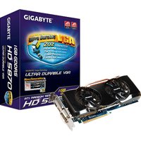 Gigabyte ATI Radeon HD 5870 Grafikkarte (PCI-e, 1GB GDDR5 Speicher, 1 GPU)