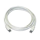 USB 2.0 Cable, A Male To A Male, Beige, 10ft