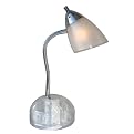 White Organizer Desk Lamp