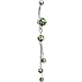 Semi Precious Amazonite Stone Drop Belly Ring