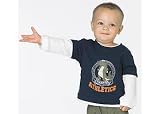 Sunshine Baby Athletics Alligator Layered Shirt