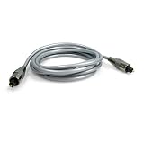 Inspiretech Toslink Fiber Optic Digtal Audio Cable 2 Meters