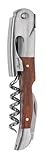 Laguiole Waiter's Corkscrew with Leather Case - Red Stablewood