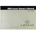 1991 Lexus ES 250 Owners Manual Original by Lexus