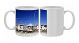 A gasoline station near Puerto Natales, Patagonia, Chile, South America Photo Mugs