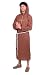 Smiffy's brown monk robe costume adult one size fits most