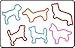 Zany Bandz 24Pack Bag O' Dogz II
