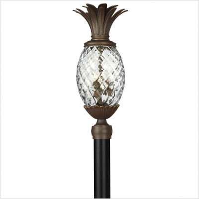 Hinkley Lighting 222 Plantation Post Mount Light, Copper Bronze