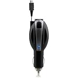Naztech Reactor Retractable Micro USB Charger with USB Charging Port - BlackBerry, Cal-Comp, HTC, LG, Samsung, Nokia, and Sony Ericsson