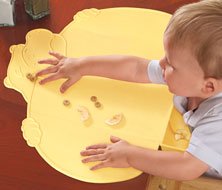 Childrens Toyshop  Toys : Kiddopotamus TinyDiner Portable Placemat (Yellow)