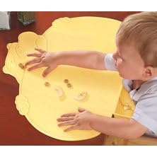 Kiddopotamus TinyDiner Portable Placemat (Yellow)