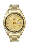 Seiko 5 Automatic Gold-tone Bracelet Gold Dial Men's watch #SNXS80