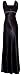Satin Chiffon Prom Dress Gown Crystals Full Length - 2X