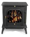 10kW CAST IRON WOODBURNING MULTIFUEL STOVE - genuine CE certificate issued in the UK.