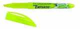 Dixon Ticonderoga Emphasis Highlighters, Pocket Style with Plastic Clip, Yellow, 2-Count, 48009