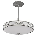 Buy American Fluorescent HZP613SNMV Hudson Multi-Volt 6-13 Watt GU24 Pendant, Satin... by American Fluorescent