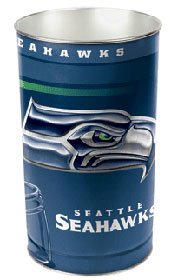 Seattle Seahawks 15in Waste Basket