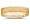 6 mm Brushed Center Comfort-Fit Men's Wedding Band in 14k Yellow Gold