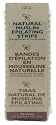 GiGi Natural Muslin Epilating Strips Small ( 1.75" x 4.5" ) 100 Strips