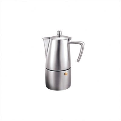 Milano 6 Cup Espresso Coffeemaker in Satin