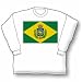 BRAZIL-FLAG OF THE PRINCE REGENT Long Sleeve T-Shirt