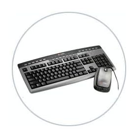 Click here to buy Labtec Power Wireless Desktop Plus - Keyboard - wireless - RF - mouse - PS 2 wireless receiver - US.