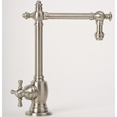 Towson Hot Water Filtration Faucet with Cross Handle Finish: Distressed Antique Pewter