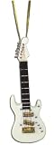 Miniature White Stratocaster Electric Guitar Christmas Ornament 4
