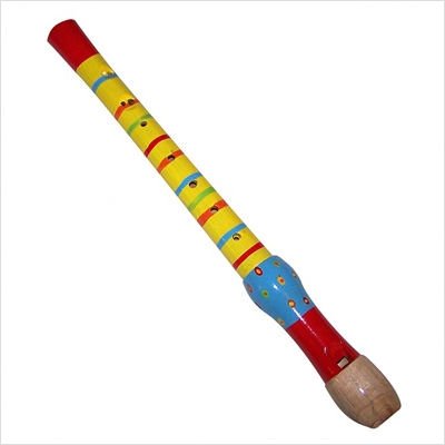 Kid's Striped Recorder