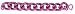 CHUNKY ANODIZED CHAIN BRACELET - Pink