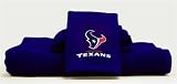 Houston Texans NFL Embroidered 100% Cotton 3 PC Towel Set