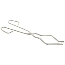 American Educational Stainless Steel Crucible Tongs, 10" Length (Bundle of 5)